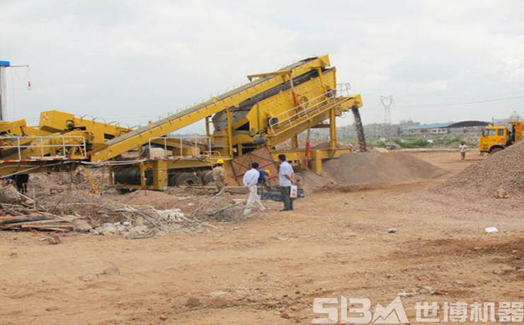 移动破碎站让建筑垃圾变废为宝 移动破碎站让建筑垃圾变废为宝