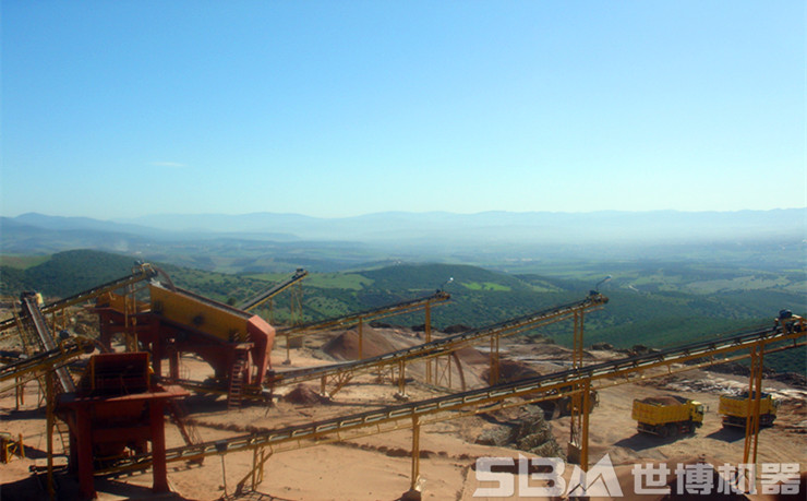 皮带输送机现场图 皮带输送机现场图