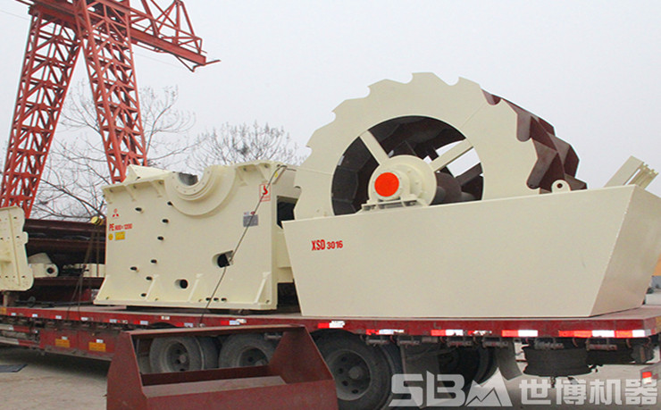 世博洗砂机发货现场 世博洗砂机发货现场