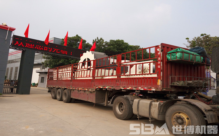 世博洗沙机发货现场 世博洗沙机发货现场