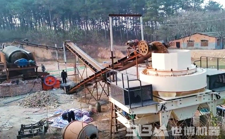 固定式制砂生产线 固定式制砂生产线