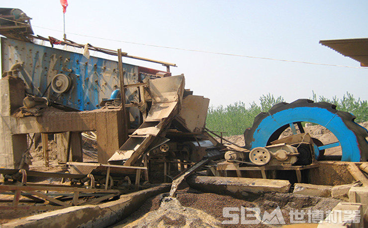 洗砂机洗砂过程中排出的含有泥沙的废水 洗砂机洗砂过程中排出的含有泥沙的废水