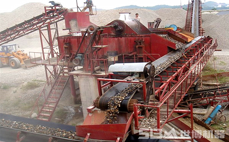 鹅卵石制砂生产线 鹅卵石制砂生产线