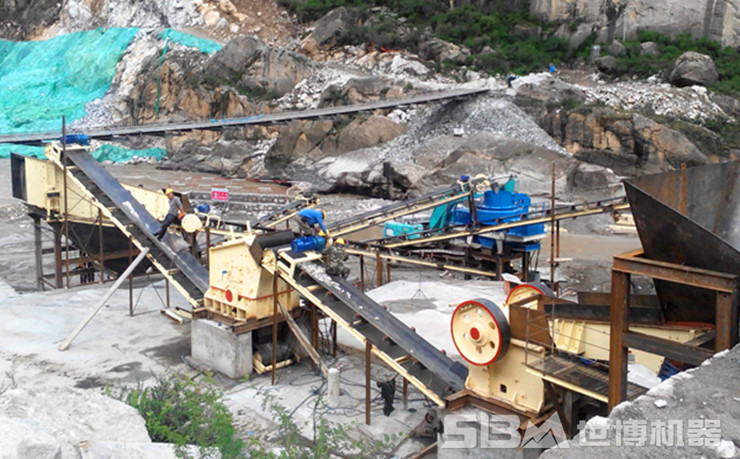 时产100吨制砂生产线 时产100吨制砂生产线