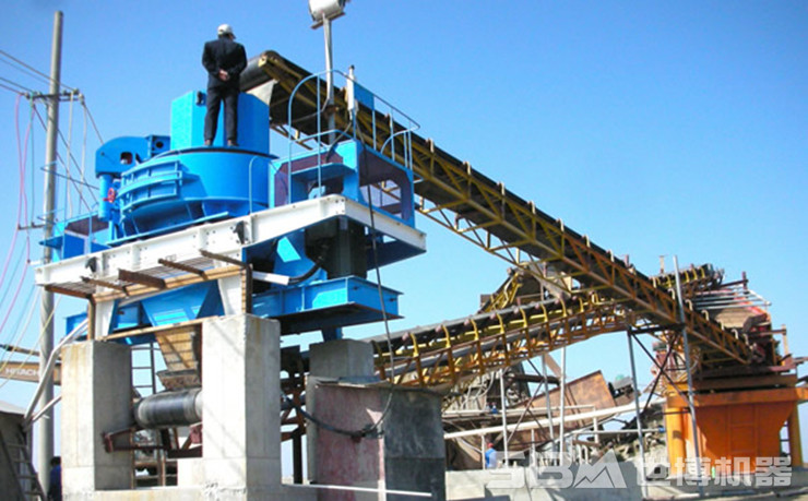 环保制砂生产线作业现场 环保制砂生产线作业现场