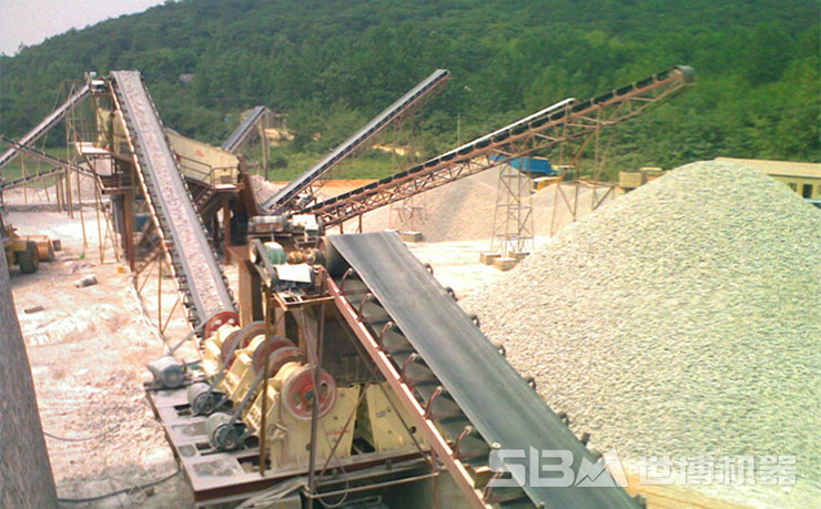 石料生产现场 石料生产现场