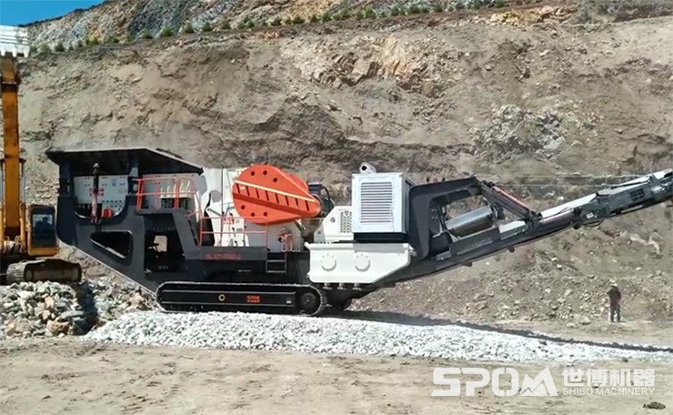 履带式移动破碎站 履带式移动破碎站