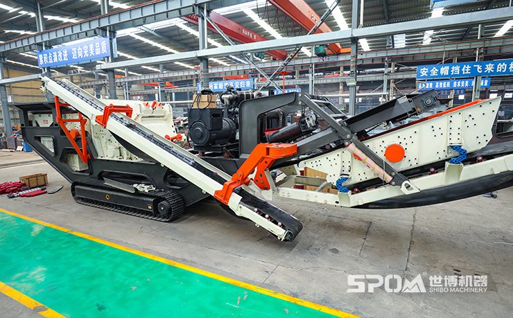 履带式破石机车间 履带式破石机车间