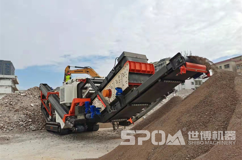 东莞侯总建筑废料加工工地 东莞侯总建筑废料加工工地