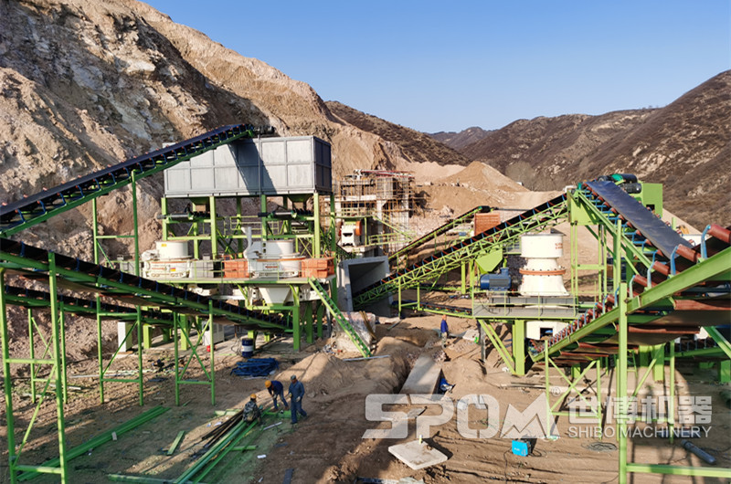 全套机制砂设备,方案一 全套机制砂设备,方案一